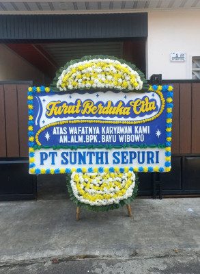 Papan Bunga Duka di Citanglar